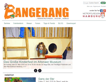 Tablet Screenshot of bangerang.de